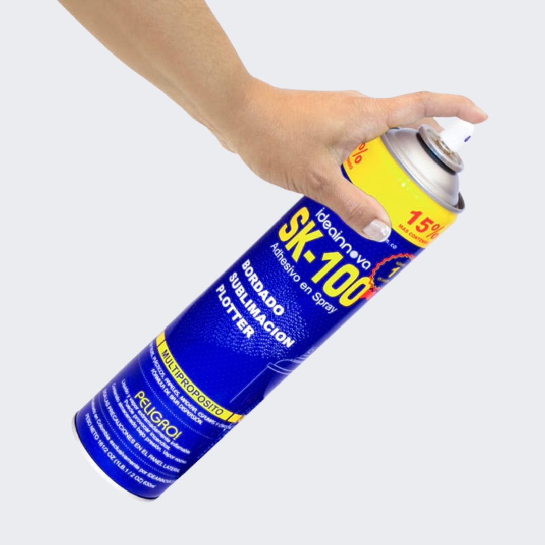 Pegante Spray Multipropósito SK 100 Adhesivo – marcaIDea