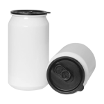 Lata Para Sublimar Tapa Hermetica 350 ml Blanca: