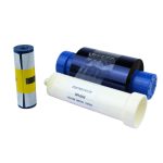 Cinta Magicard MN250YMCKOK/4 YMCKOK Duo original para impresora de tarjetas con 250 impresiones a color y doble cara