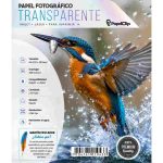 Paquete Fotografico Adhesivo Transparente A4 Inkjet - Laser x 20 Hojas Resistente Agua