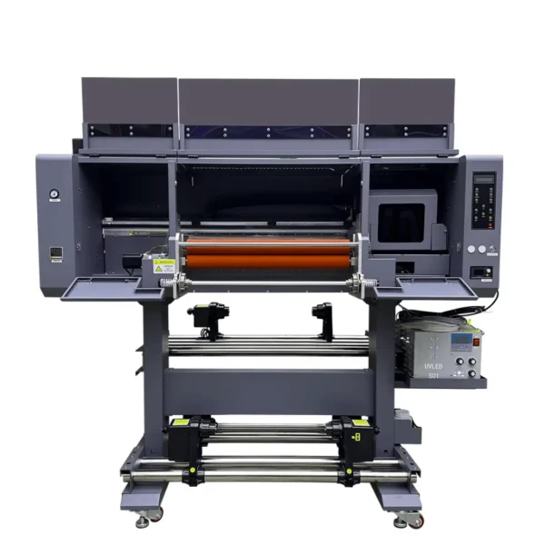 Maquina DTF UV 60 CM 3 Cabezales + Juego Tintas + Film A&B