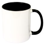 Mug Cerámico 11oz Color Interno Oreja