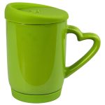 Mug Cerámico 12oz Tapa Siliconada