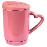 Mug Cerámico 12oz Tapa Siliconada