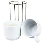 Mug Apilable 6 oz Con Base Metalica x 2 Und - Imagen 2