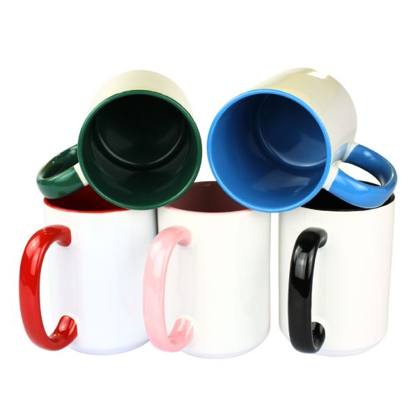 Mug Cerámico Grande 15 oz Oreja Interno