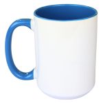 Mug Cerámico Grande 15 oz Oreja Interno