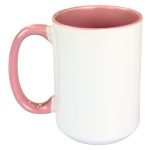 Mug Cerámico Grande 15 oz Oreja Interno
