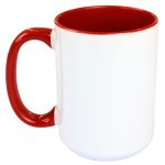 Mug Cerámico Grande 15 oz Oreja Interno