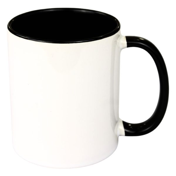 Mug Cerámico 11oz Color Interno Oreja