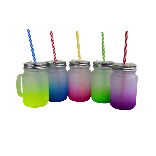 Mug Mason Opalizado Pitillo 15 oz