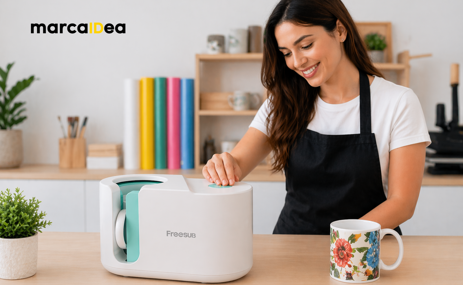 termofijadora mug neumático vertical 11 onzas freesub