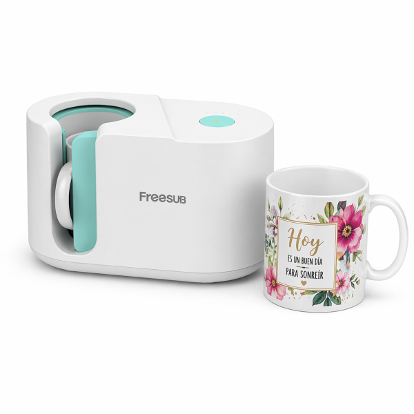 termofijadora mug neumático vertical 11 onzas freesub para sublimación