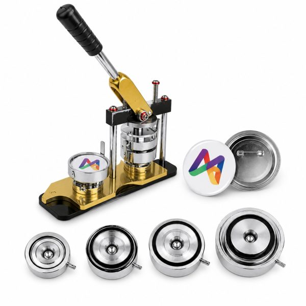 Molde para máquina de hacer botones disponible en varios tamaños